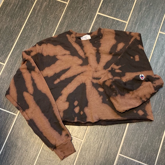 Champion custom bleach dyed set✨ - Picture 4 of 7